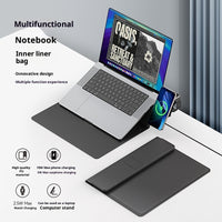 Applicable To Three-in-one Wireless Charger Multi-functional Laptop Sleeve